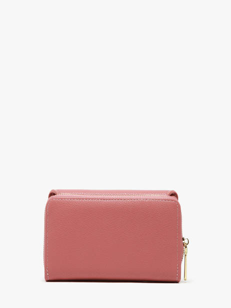 Porte-monnaie Porte-cartes Miniprix Rose safiano 78SM2650 vue secondaire 3