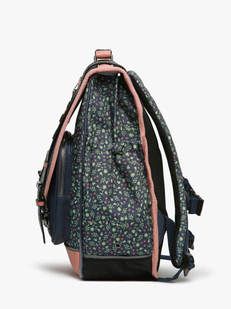 Sac à Dos Vintage Fantasy 2 Compartiments Cameleon Bleu vintage fantasy SD39 vue secondaire 2