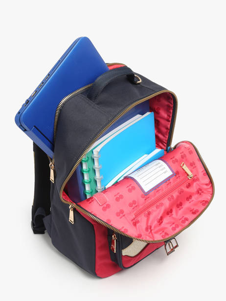 Sac à Dos 1 Compartiment Jeune premier Rouge daydream girls G vue secondaire 3