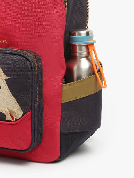 Sac à Dos 1 Compartiment Jeune premier Rouge daydream girls G vue secondaire 5