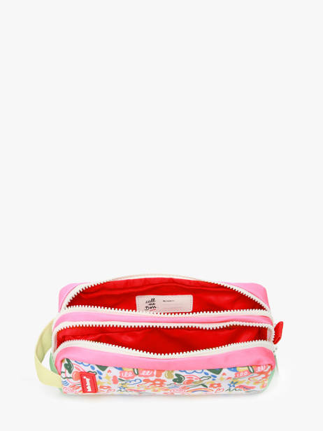 Trousse 2 Compartiments Hello hossy Multicolore cool kids P vue secondaire 1