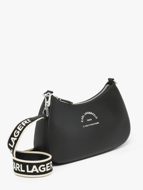 Sac Bandoulière Rsg Polyurethane Karl lagerfeld Noir rsg A3W30316 vue secondaire 2