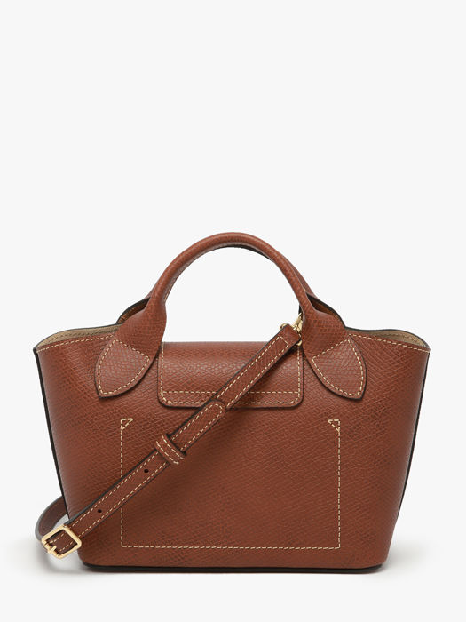 Longchamp Epure Sacs porté travers Marron