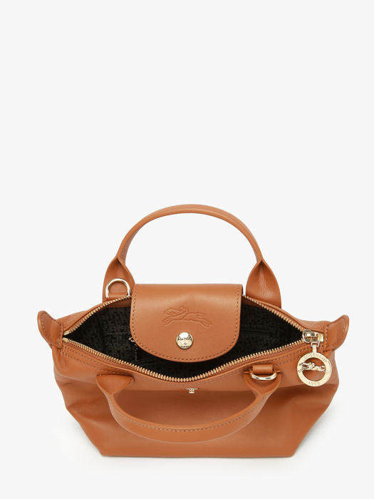 Longchamp Le pliage xtra perles Sacs porté main Marron