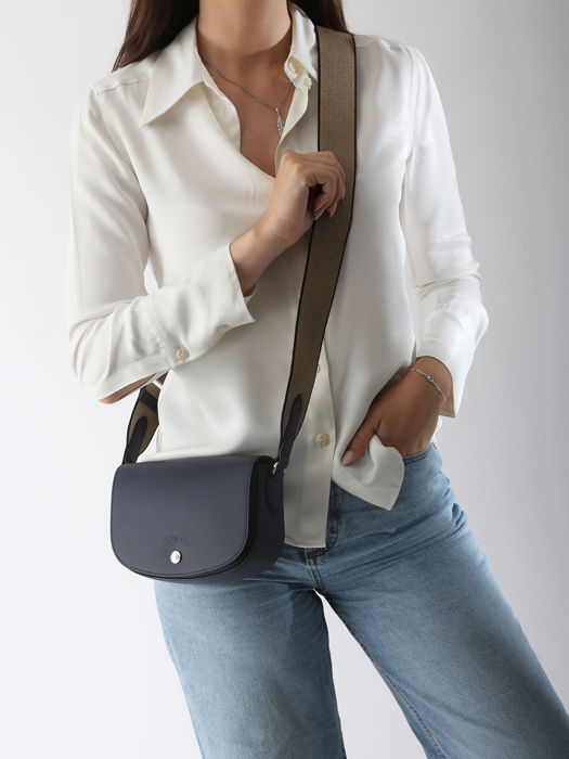 Longchamp Epure timeless Sacs porté travers Bleu