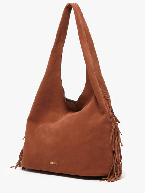 Sac Porté épaule L Country Cuir Etrier Marron country ECOU154L vue secondaire 2