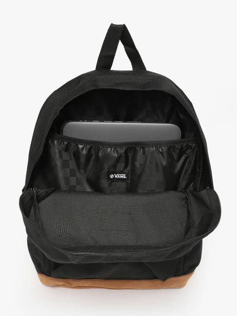 Sac à Dos 1 Compartiment Vans Noir backpack VN000HRJ vue secondaire 1