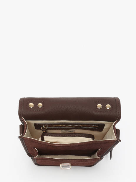 Sac Bandoulière La Suite Cuir Paul marius Marron la suite GEOX2SUI vue secondaire 3