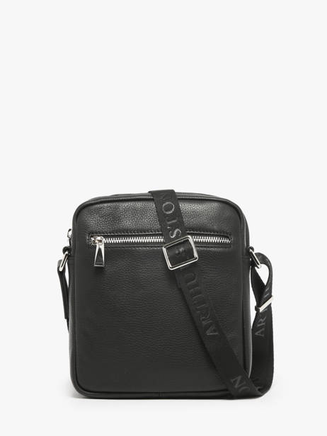 Sac Bandoulière José Cuir Arthur & aston Noir thomas 2 vue secondaire 4