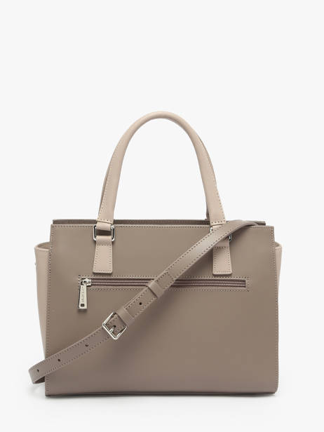 Sac Trapèze Smooth Cuir Lancaster Gris smooth 3 vue secondaire 4
