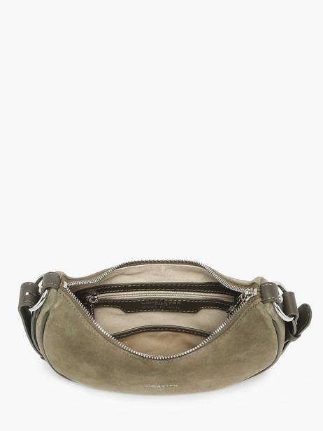 Sac Bandoulière Suede Cuir Lancaster Vert suede 81 vue secondaire 3