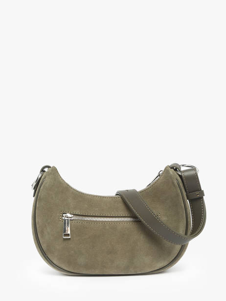 Sac Bandoulière Suede Cuir Lancaster Vert suede 81 vue secondaire 4