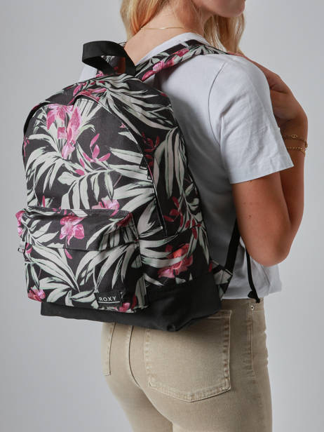 Sac à Dos 1 Compartiment Roxy Multicolore back to school RJBP4897 vue secondaire 1