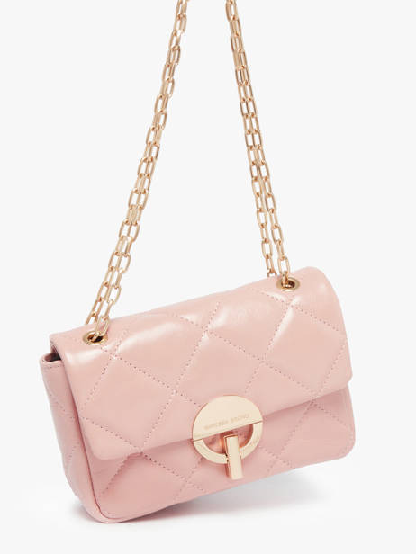 Moyen Sac Moon En Cuir Vanessa bruno Rose moon 84V40533 vue secondaire 2