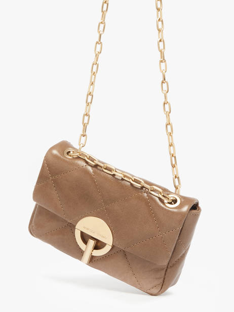 Sac Nano Moon En Cuir Vanessa bruno Marron moon 84V40326 vue secondaire 2