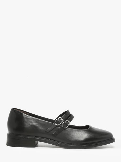 Ballerines Avec Brides En Cuir Tamaris Noir women 45