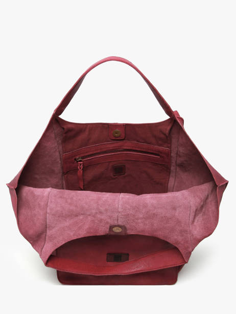 Sac Porté épaule Heritage Cuir Biba Violet heritage HOM1L vue secondaire 3