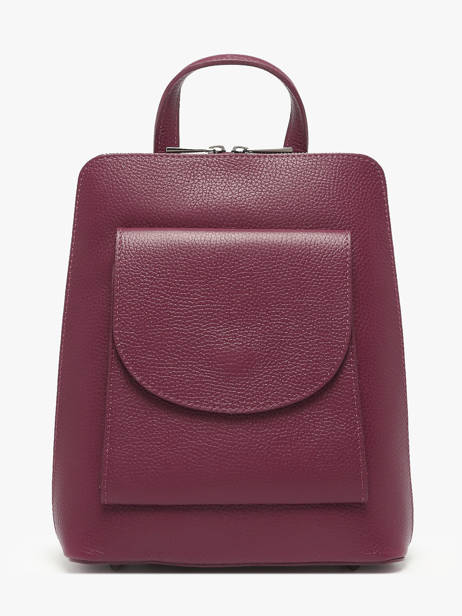 Sac à Dos Et épaule Milano Violet caviar CA240615