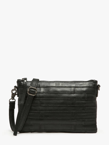 Sac Bandoulière Heritage Cuir Biba Noir heritage LEB16L