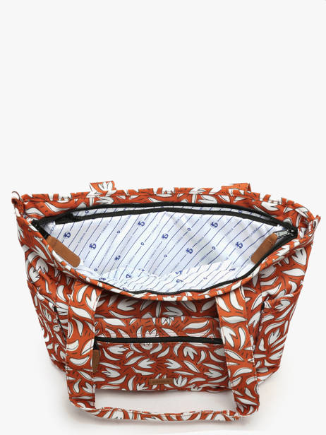 Sac Porté épaule A4 Adventurer Polyester Recyclé Cabaia Orange adventurer TOTEBAGM vue secondaire 2