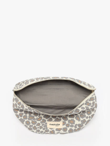 Le Sac Banane Custine Coton Recyclé Rivedroite Marron into the wild CUSTIINT vue secondaire 3