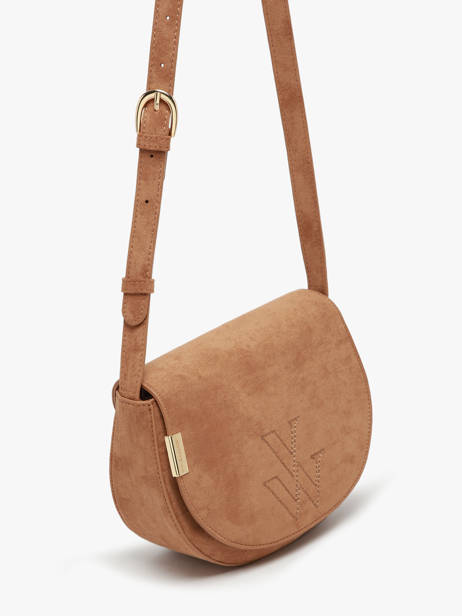 Sac Bandoulière City Vanessa wu Marron city MA0140 vue secondaire 1