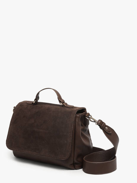 Sac Bandoulière Brodery Torrow Marron brodery TBRO03 vue secondaire 2