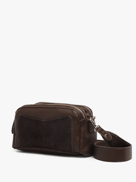 Sac Bandoulière Brodery Torrow Marron brodery TBRO04 vue secondaire 2