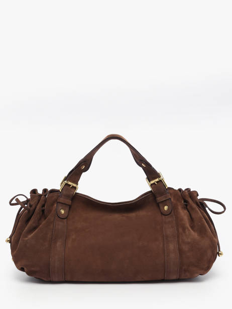 Sac Porté épaule Folk Cuir Gerard darel Marron folk DCS01407 vue secondaire 4