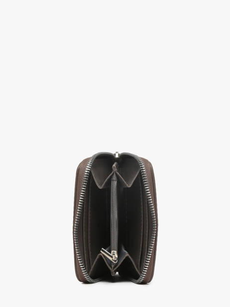 Porte-monnaie Grained Miniprix Marron grained K2015 vue secondaire 1