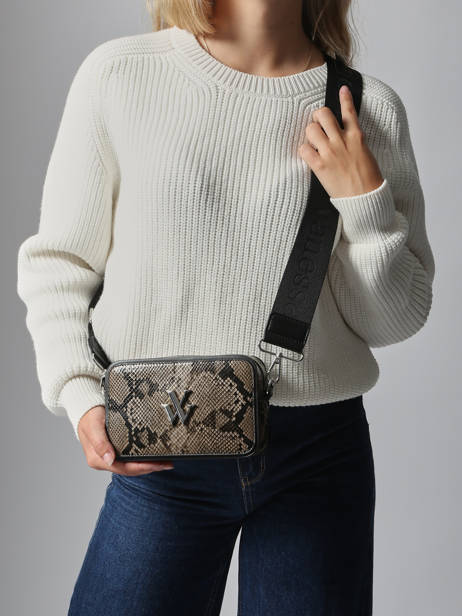 Sac Bandoulière Winter Vanessa wu Marron winter MA0144 vue secondaire 1