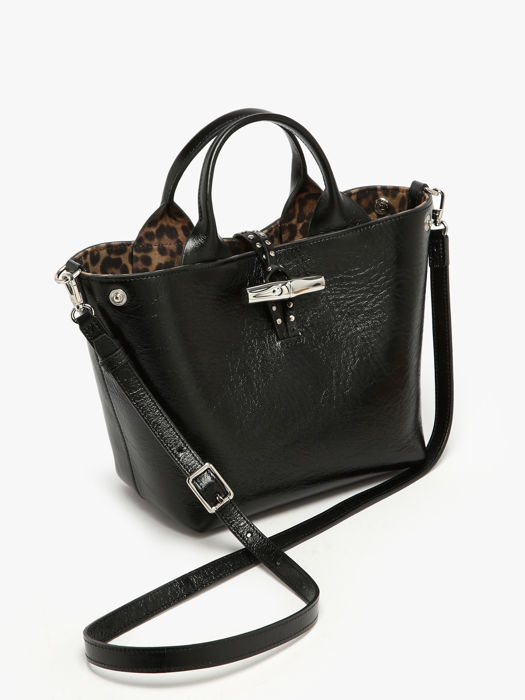 Longchamp Le roseau rock Sacs porté travers Noir