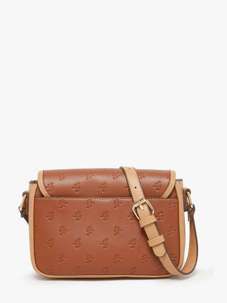 Sac Bandoulière Embossed Lulu castagnette Marron embossed ZAIDOU vue secondaire 4