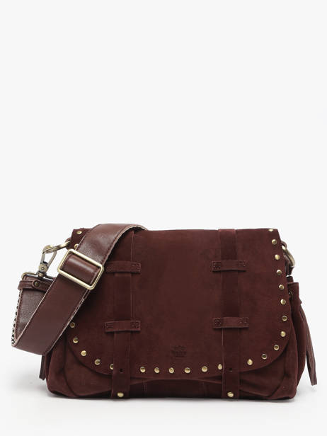 Sac Bandoulière Vintage Cuir Mila louise Beige vintage 3861VC