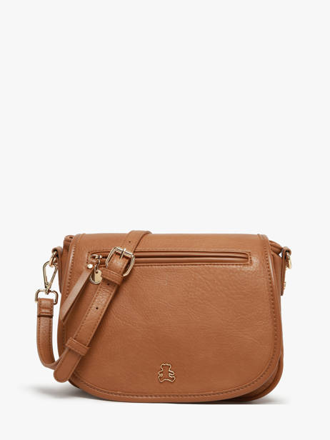 Sac Bandoulière Zip Lulu castagnette Marron zip ZAHAR