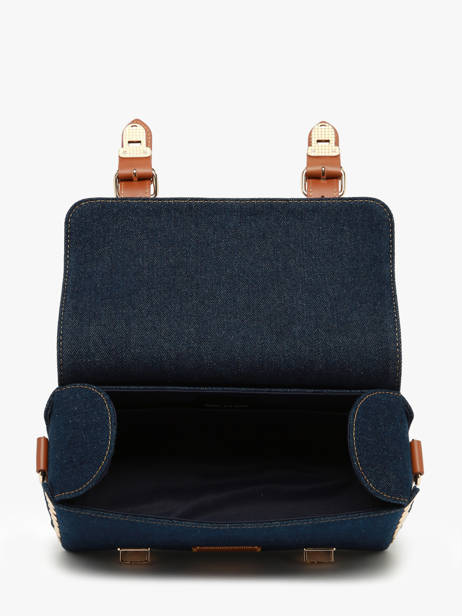 Sac Bandoulière L'artisan Denim Brut Paul marius Bleu denim brut ARTI2DEB vue secondaire 3