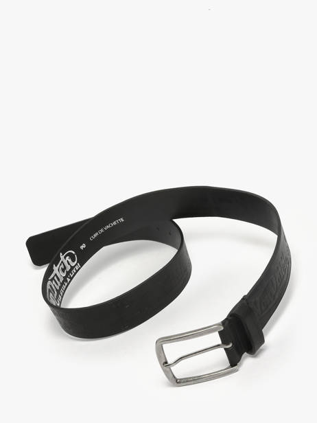 Ceinture Ajustable Von dutch Noir belt ACIDE vue secondaire 2