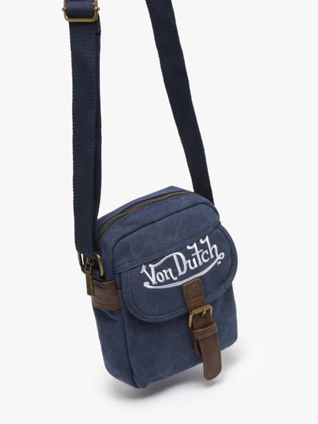 Sac Bandoulière Naos Von dutch Bleu bags NAOS vue secondaire 1