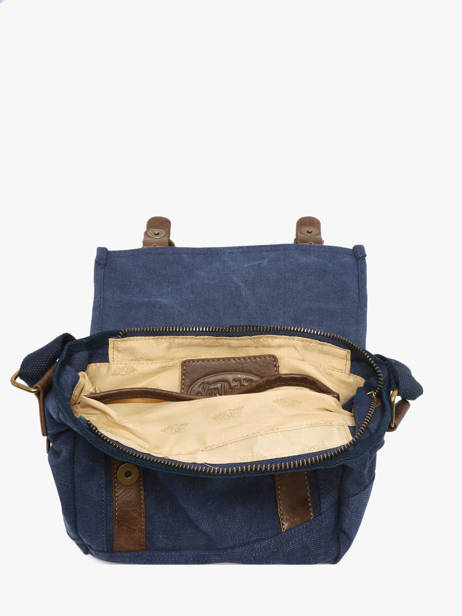 Sac Messenger Nark Von dutch Bleu bags NARK vue secondaire 2
