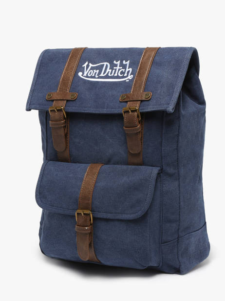 Sac à Dos Navy Von dutch Bleu bags NAVY vue secondaire 1