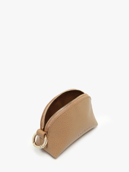 Longchamp Le foulonné Porte-monnaie Beige