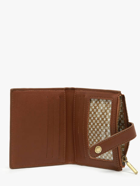 Porte-cartes Cuir Mila louise Marron vintage 3810PAV vue secondaire 1