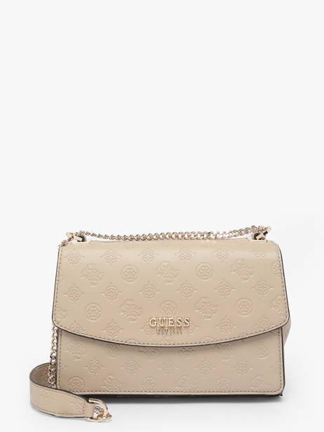 Sac Bandoulière Phoebe Polyester Recyclé Guess Beige phoebe PD966521
