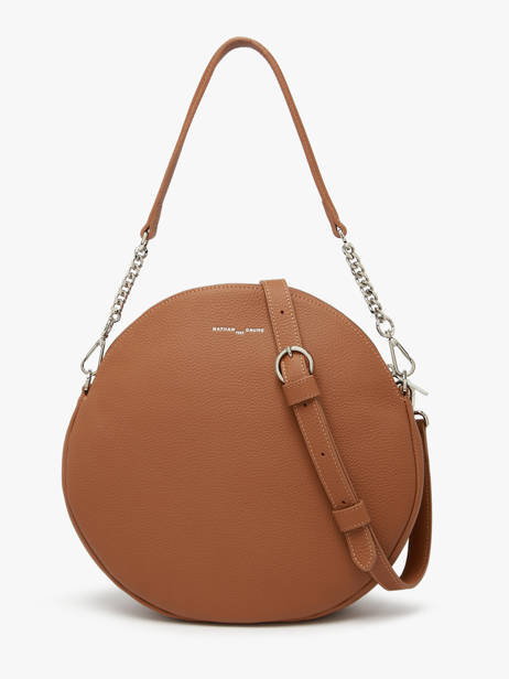 Sac Porté épaule Anna Cuir Nathan baume Marron nathan 9 vue secondaire 4
