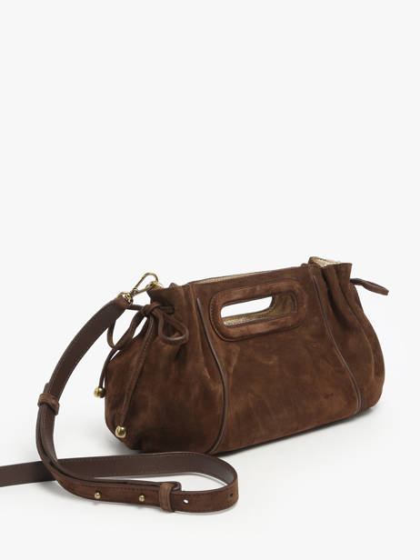 Sac Shopping Folk Light Cuir Gerard darel Marron folk light DCS08405 vue secondaire 2