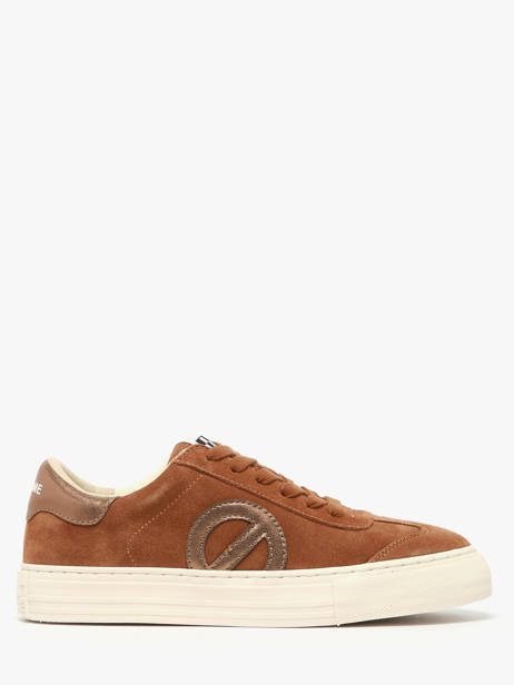 Sneakers En Cuir No name Marron women ACEZ04KC
