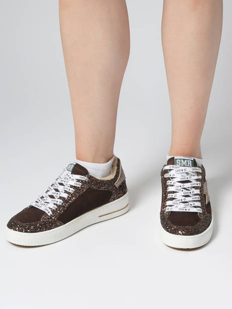 Sneakers Noubar En Cuir Semerdjian Marron women NOUBAR vue secondaire 1