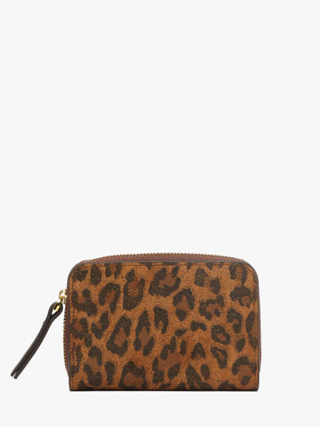 Porte-monnaie  Pia Cuir Nat et nin Marron vintage PIA vue secondaire 2