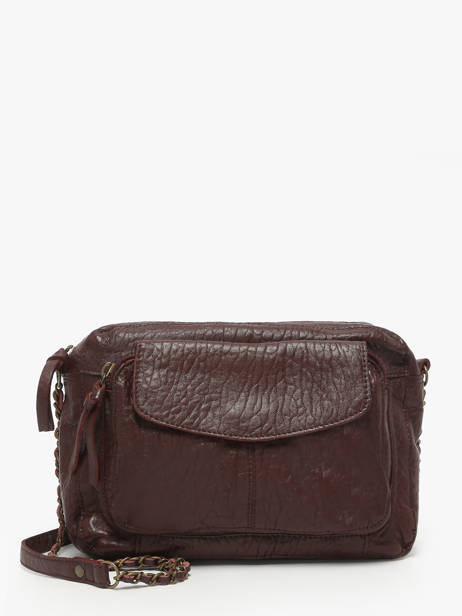 Sac Bandoulière Naina Cuir Pieces Marron naina 17087872