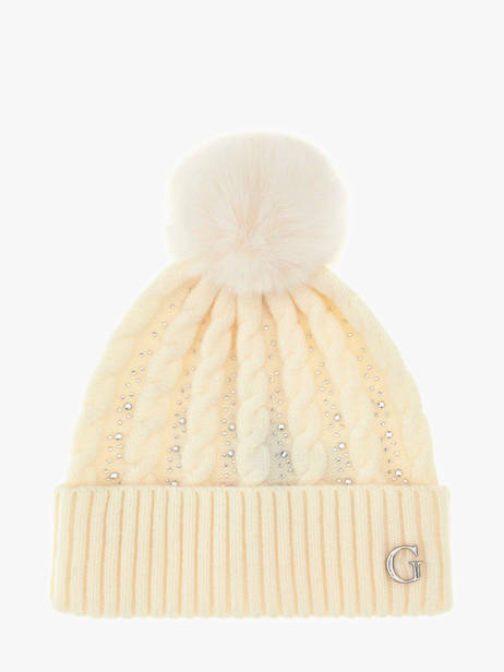Bonnet Guess Beige accessoires 385POL01